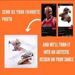 Personalized Sneakers – Send Your Picture, We Paint Your Story